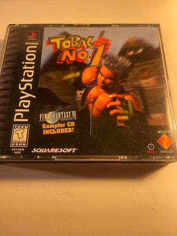 Tobal No.1 PS1 - Compleet met FF VII Sampler CD beschikbaar voor biedingen