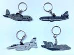 Sleutelhangers van de Luchtmacht, complete set van 12, Ophalen of Verzenden, Luchtmacht, Nederland, Overige typen