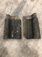 Rechtse & Linkse OVH Gevelpannen / Kantpannen. vdb vdboel, Doe-het-zelf en Verbouw, Dakpannen en Dakbedekking, Ophalen, Gebruikt