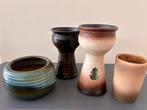 Oude vintage bloempotten seventies, Ophalen of Verzenden