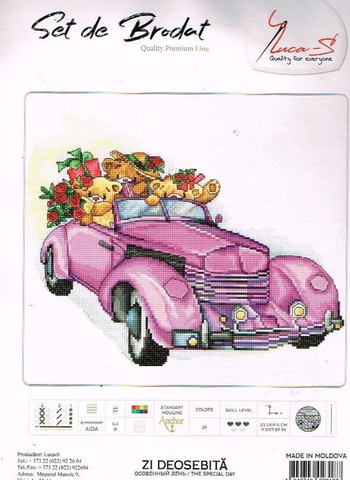 Cado luca borduurpakket  the special day  1172, Hobby en Vrije tijd, Borduren en Borduurmachines, Nieuw, Borduurpakket, Ophalen of Verzenden