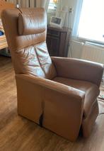 Sta op stoel relax stoel leer, Ophalen, Zo goed als nieuw, 50 tot 75 cm, Leer