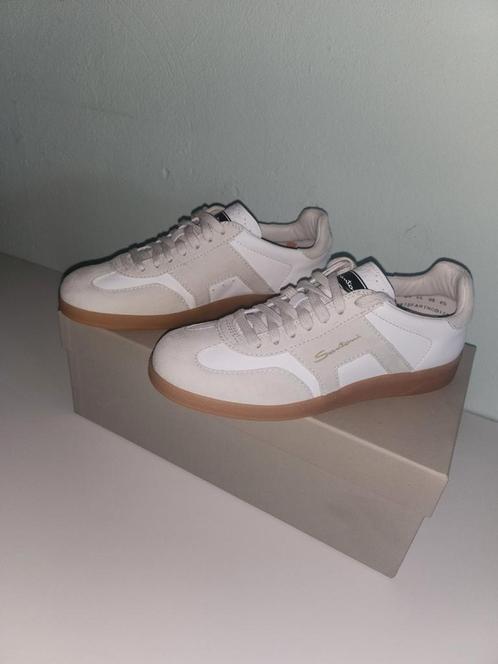 Santoni sneakers model Olympic White Sand  mt 6, Kleding | Heren, Schoenen, Nieuw, Sneakers of Gympen, Wit, Ophalen of Verzenden