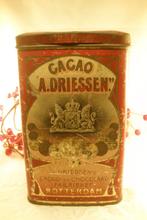Driessen cacao blik - 1kilo, Verzamelen, Ophalen of Verzenden, Gebruikt, Overige, Overige merken