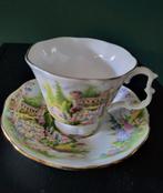 Royal Albert “Country Gardens” – Bone China kop en schotel, Ophalen of Verzenden, Gebruikt, Overige materialen