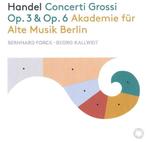 NIEUW  G.F. Händel Concerti grossi, AAM Berlin, 3 cd's, Cd's en Dvd's, Cd's | Klassiek, Verzenden, Nieuw in verpakking