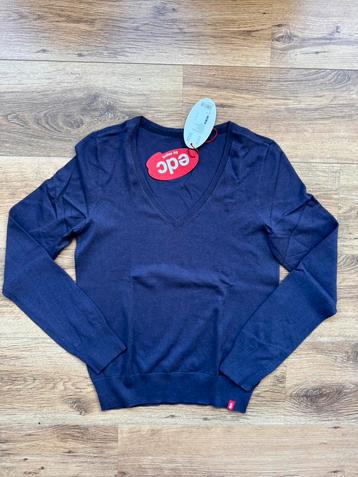 Esprit V - neck sweater - paars - mt L - nieuw beschikbaar voor biedingen