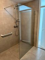 Glazen Douchewand compleet 118cm x 200cm 8mm, Ophalen, Gebruikt, 100 tot 150 cm, Overige typen