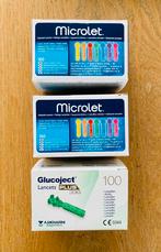Lancetten Microlet en Glucoject, Ophalen, Nieuw