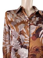 Reiss blouse S, Bruin, Verzenden, Zo goed als nieuw, Maat 36 (S)