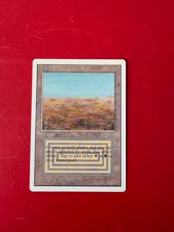 NM Scrubland Unlimited Magic the Gathering MTG beschikbaar voor biedingen
