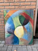 Ingelijste abstracte afbeelding, Antiek en Kunst, Ophalen