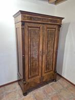 Prachtige Mahonie Wortelnoten Kast, Antiek en Kunst, Antiek | Meubels | Kasten, Ophalen