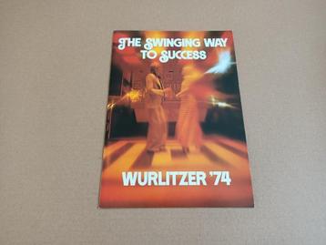 Folder: Wurlitzer Atlanta/ Lyric/3800/1050 (1974) jukebox beschikbaar voor biedingen