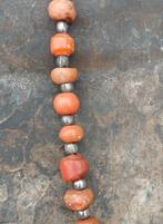 antieke afghaanse bloedkoralen ketting, Sieraden, Tassen en Uiterlijk, Antieke sieraden, Verzenden, Overige materialen, Ketting