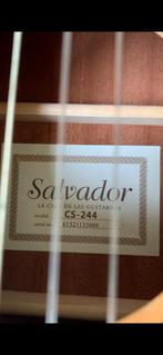 Salvador GS244 gitaar, Muziek en Instrumenten, Snaarinstrumenten | Gitaren | Akoestisch, Ophalen, Zo goed als nieuw, Klassieke of Spaanse gitaar