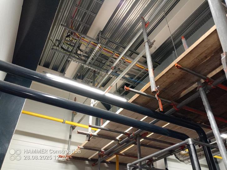 Steiger, Doe-het-zelf en Verbouw, Steigers, Zo goed als nieuw, 5 meter of hoger, Ophalen of Verzenden