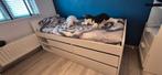 1 persoons bed van ikea met opbergruimte, Huis en Inrichting, Slaapkamer | Complete slaapkamers, Ophalen, Zo goed als nieuw, Eenpersoons