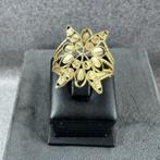 Goud Ring | 14k | 2,92 | bloem filligrain | 18,75 | 391894, Sieraden, Tassen en Uiterlijk, Ringen, 18 tot 19, Gebruikt, Ophalen of Verzenden