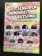 Grote Senioren Carnavals Zietsóng, Ophalen of Verzenden, Zo goed als nieuw