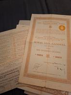 Aandeel Cultuur Maatschappij Soember Agoeng 1925, Postzegels en Munten, Aandelen en Waardepapieren, Ophalen of Verzenden, 1920 tot 1950