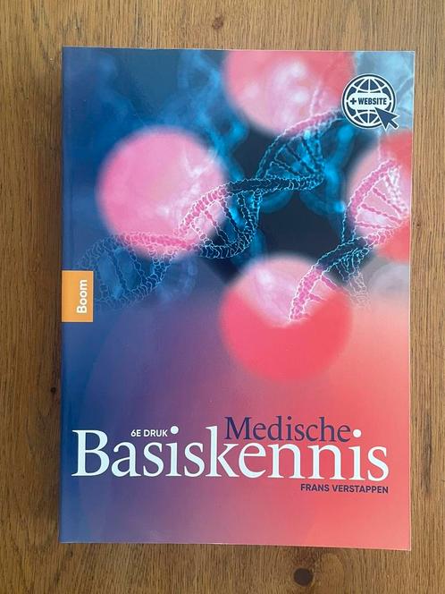 MEDISCHE BASISKENNIS 6e druk, als nieuw, Boeken, Schoolboeken, Zo goed als nieuw, Overige vakken, Overige niveaus, Ophalen of Verzenden