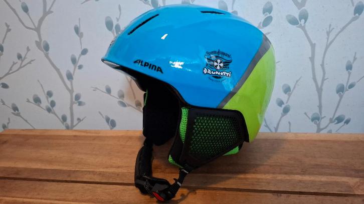 Alpina Skihelm jeugd, Sport en Fitness, Skiën en Langlaufen, Zo goed als nieuw, Overige typen, Overige merken, Minder dan 100 cm