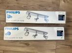 2x Philips myliving plafond spots aluminium - nieuw, Nieuw, Plafondspot of Wandspot, Led, Ophalen of Verzenden
