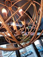 Hanglamp bol roest kroonluchter opruiming, Ophalen of Verzenden, Nieuw