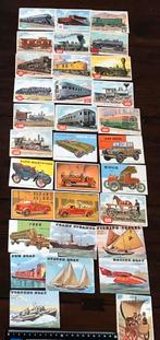 32 Oude Reclame Kaartjes USA Trein- Auto en Schepen, Ophalen of Verzenden, Zo goed als nieuw, Overige typen