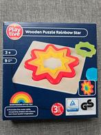 Houten Puzzel Regenboog Ster - Nieuw in Doos, Ophalen