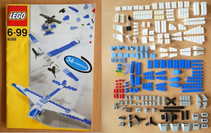 lego designers luchthaven hoog vliegers  set 4098, Kinderen en Baby's, Speelgoed | Duplo en Lego, Zo goed als nieuw, Lego, Complete set