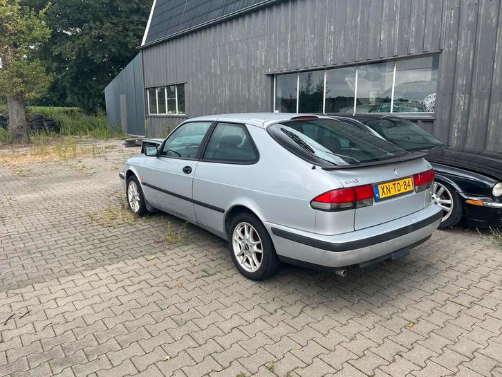 Saab 9-3 2.0 I Coupe 1999 Grijs, Auto's, Saab, Particulier, Saab 9-3, Benzine, Coupé, Handgeschakeld, Origineel Nederlands, Zilver of Grijs