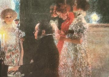 0150B GUSTAV KLIMT ~ Schubert aan de piano 1899 beschikbaar voor biedingen