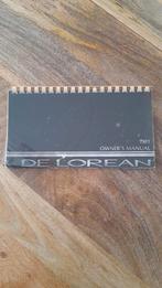 DE LOREAN OWNERS MANUAL 1981, Verzenden