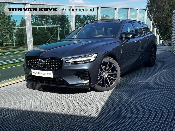 Volvo V60 2.0 T6 Plug-in hybrid AWD Plus Dark Panorama dak,, Auto's, Volvo, Bedrijf, Te koop, V60, 360° camera, 4x4, ABS, Achteruitrijcamera