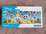 Clementoni Disney panorama puzzel 1000 stukjes, Hobby en Vrije tijd, Denksport en Puzzels, Ophalen of Verzenden, 500 t/m 1500 stukjes