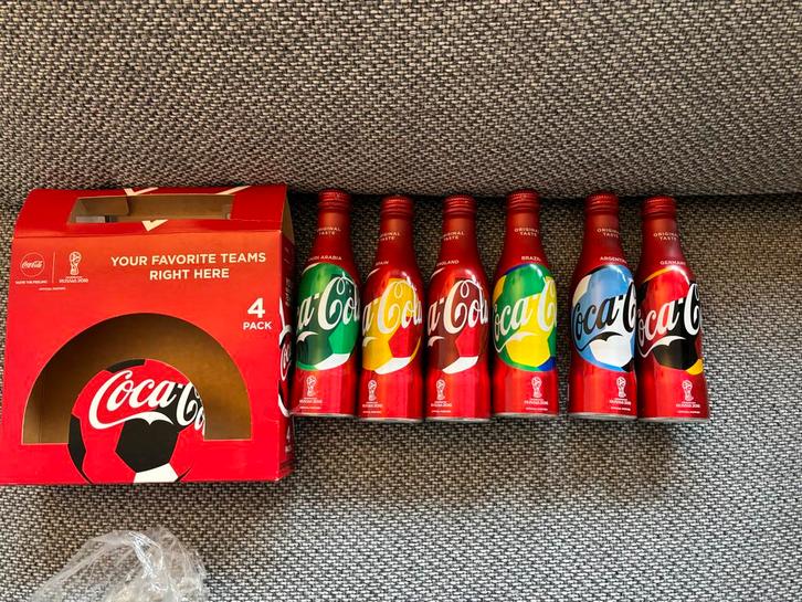 Coca Cola FIFA 2018 Saudi Arabië Limited Edition, Verzamelen, Merken en Reclamevoorwerpen, Zo goed als nieuw, Verpakking, Ophalen of Verzenden