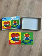 Retro Ravensburger puzzel 9 en 16 stukjes van Dick Bruna, Kinderen en Baby's, Speelgoed | Kinderpuzzels, Ophalen of Verzenden