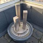 Leuke fontein RVS handgemaak voor balkon of tuin, Ophalen, Fontein