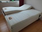 Elektrisch verstelbaar bed, 2 persoons, Ophalen, Wit, Tweepersoons, 200 cm