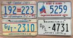 nummerplaat nummerplaten USA  kentekenplaat, Ophalen of Verzenden, Gebruikt