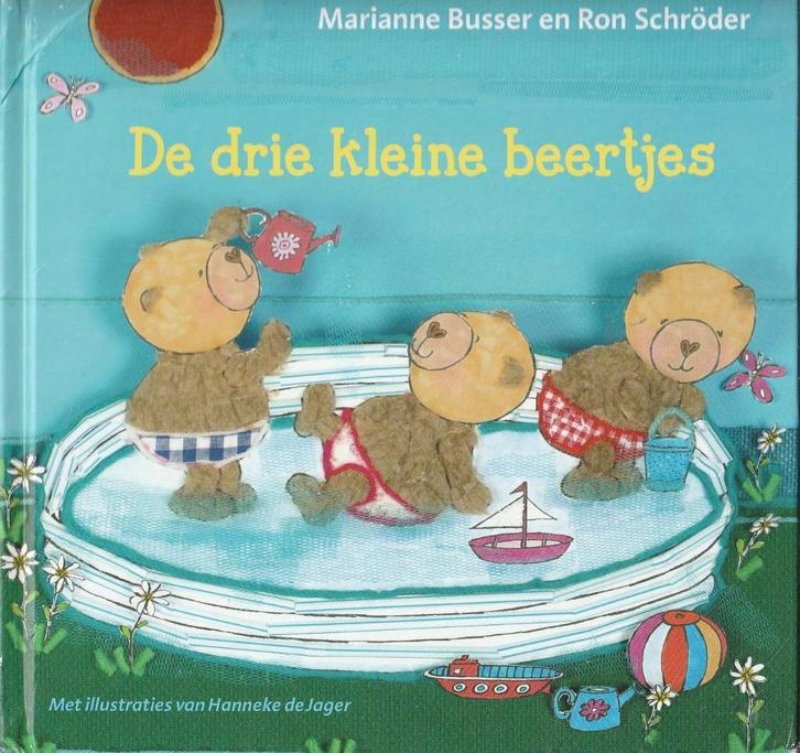 De drie kleine beertjes - Marianne Busser en Ron Schröder, Boeken, Kinderboeken | Kleuters, Zo goed als nieuw, Fictie algemeen