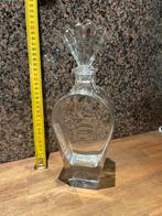 Kristallen karaf met stop, Huis en Inrichting, Wit, Ophalen of Verzenden, Minder dan 50 cm, Glas