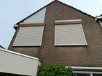 2 heroal rolluiken voor 150 x 150 cm ramen, handbediend, Ophalen, 100 tot 150 cm, 100 tot 150 cm, Crème of Beige