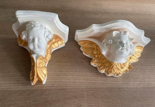 Prachtige set gerestylde engelen, Antiek en Kunst, Curiosa en Brocante, Ophalen of Verzenden