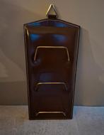 Vintage seventies kunstleren post organizer voor op de wand, Ophalen of Verzenden, Zo goed als nieuw