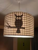 Hanglamp met uil-print, Huis en Inrichting, Ophalen of Verzenden, Zo goed als nieuw, Minder dan 50 cm, Modern