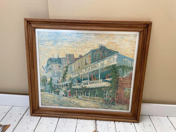 Musée d'Orsay Poster in lijst  - Van Gogh, Antiek en Kunst, Kunst | Schilderijen | Klassiek, Ophalen of Verzenden