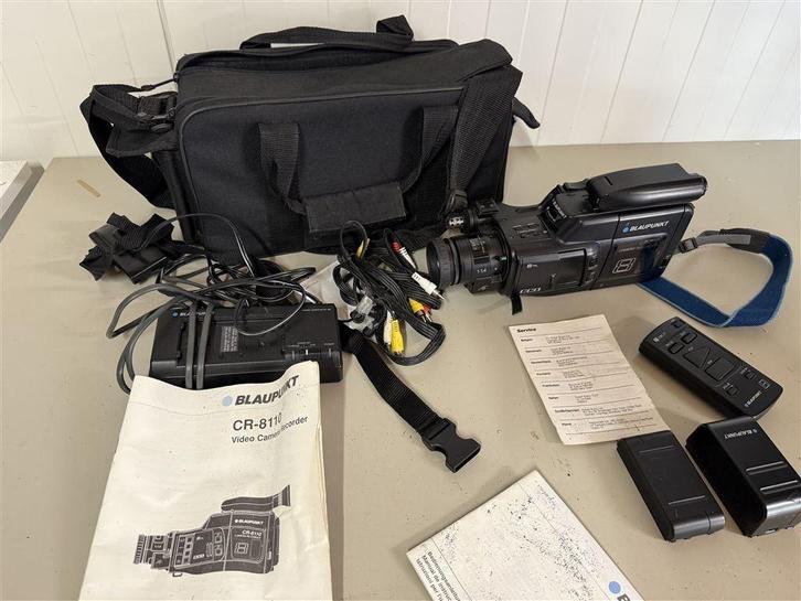 Blaupunkt Camera CR8110 Vintage Video Recorder oplader kabel, Audio, Tv en Foto, Videocamera's Analoog, Hi 8, Ophalen of Verzenden